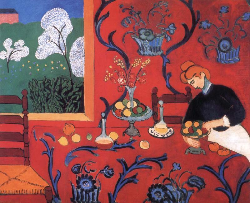 Henri Matisse Red Harmony